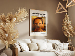 The Silence of the Lambs Poster, Anthony Hopkins as Hannibal Lecter Poster, Alternative The Silence of the Lambs Print, Movie Wall Art Idea 4304956205