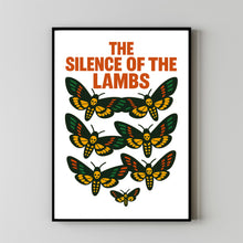 The Silence of the Lambs Poster, Cult Thriller Film Art, Vintage Horror Illustration, Retro Movie