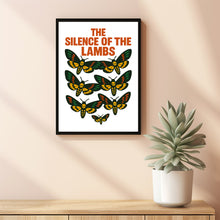 The Silence of the Lambs Poster, Cult Thriller Film Art, Vintage Horror Illustration, Retro Movie
