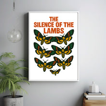 The Silence of the Lambs Poster, Cult Thriller Film Art, Vintage Horror Illustration, Retro Movie