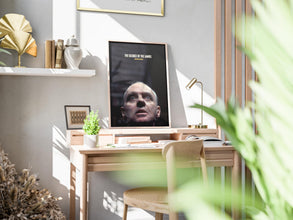 The Silence of the Lambs Poster, Retro Movie, Anthony Hopkins, Jodie Foster, Wall Art 1888030829