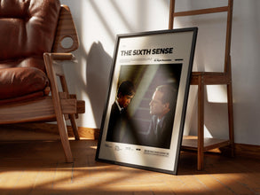 The Sixth Sense Film Poster, M. Night Shyamalan's Iconic Thriller The Sixth Sense Alternative Poster Print, Bruce Willis Print Poster 1870555118