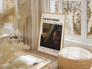 The Sixth Sense Film Poster, M. Night Shyamalan's Iconic Thriller The Sixth Sense Alternative Poster Print, Bruce Willis Print Poster 1870555118