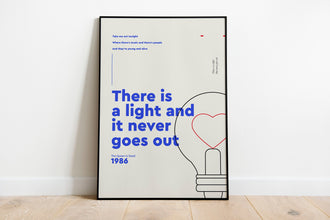 The Smiths, There is a light that never goes out, design poster, Band art, Rock posters, Gifts for music lovers - Digital File 1228990102