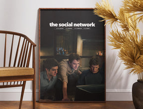 The Social Network Poster, Gift for Movie Lovers, Printable Wall Art, Home Decor, Movie Gift, Gift for Him, Mark Zuckerberg, David Fincher 1878346240