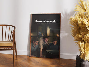 The Social Network Poster, Gift for Movie Lovers, Printable Wall Art, Home Decor, Movie Gift, Gift for Him, Mark Zuckerberg, David Fincher 1878346240