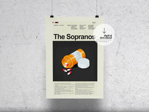 The Sopranos  Minimalist Movie Poster 1455259645