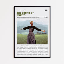 The Sound of Music, Robert Wise, Retro Movie Poster, Custom Movie Poster Print 4421169556