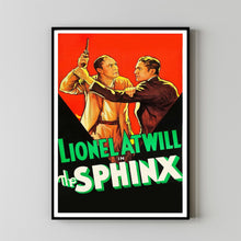 The Sphinx 1933Poster Art Print Movie Posters Gift for Movie lovers