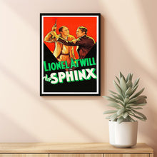The Sphinx 1933Poster Art Print Movie Posters Gift for Movie lovers