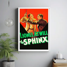 The Sphinx 1933Poster Art Print Movie Posters Gift for Movie lovers