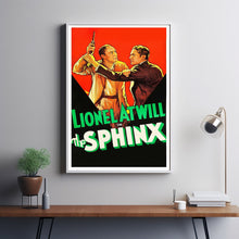 The Sphinx 1933Poster Art Print Movie Posters Gift for Movie lovers