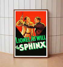 The Sphinx 1933Poster Art Print Movie Posters Gift for Movie lovers
