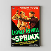 The Sphinx 1933Poster Art Print Movie Posters Gift for Movie lovers 12