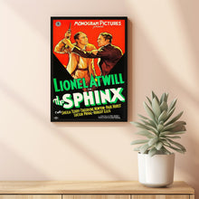 The Sphinx 1933Poster Art Print Movie Posters Gift for Movie lovers 12