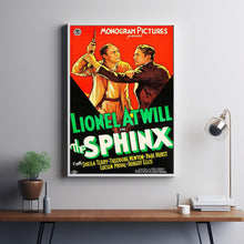 The Sphinx 1933Poster Art Print Movie Posters Gift for Movie lovers 12
