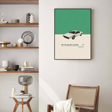 The Spy Who Loved Me Inspire Poster  Car in Movie Poster  Mid Century Modern Poster  Minimalist Poster  Retro Art Print  Classic Movie 1592603579