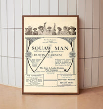 The Squaw Man 1914Poster Art Print Movie Posters Gift for Movie lovers