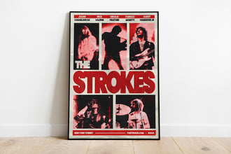 The Strokes Poster Print  Members Album Music Poster  Album Cover Poster  Wall Decor  Music Gift  Room Decor 4314099931