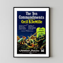 The Ten Commandments 1923Poster Art Print Movie Posters Gift for Movie lovers 1
