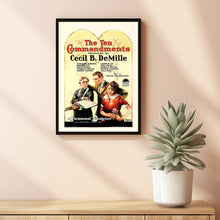 The Ten Commandments 1923Poster Art Print Movie Posters Gift for Movie lovers 2