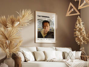 The Terminal Poster, Steven Spielberg Film Poster, Tom Hanks in The Terminal Print Poster, Digital Printable Poster, Cinematic Wall Decor 1879516968