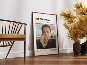 The Terminal Poster, Steven Spielberg Film Poster, Tom Hanks in The Terminal Print Poster, Digital Printable Poster, Cinematic Wall Decor 1879516968