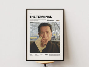 The Terminal Poster, Steven Spielberg Film Poster, Tom Hanks in The Terminal Print Poster, Digital Printable Poster, Cinematic Wall Decor 1879516968