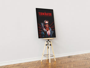 The Terminator Movie Poster, Poster Print, Movie Lovers Gift, Printable Wall Art,Arnold Schwarzenegger, Retro Vintage Poster, Film Print 1893155487