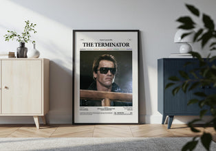 The Terminator Poster, Arnold Schwarzenegger Poster, James Cameron Film Poster, The Terminator Print, Cult Sci-Fi Movie Wall Decor Idea 4341099326