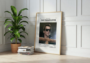 The Terminator Poster, Arnold Schwarzenegger Poster, James Cameron Film Poster, The Terminator Print, Cult Sci-Fi Movie Wall Decor Idea 4341099326
