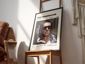 The Terminator Poster, Arnold Schwarzenegger Poster, James Cameron Film The Terminator Print, Cult Sci-Fi Movie Wall Art Idea 4342080296