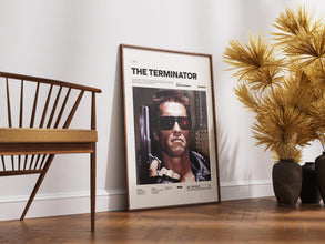 The Terminator Poster, Arnold Schwarzenegger Poster, James Cameron Film The Terminator Print, Cult Sci-Fi Movie Wall Art Idea 4342080296