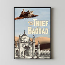 The Thief of Bagdad 1924Poster Art Print Movie Posters Gift for Movie lovers 1