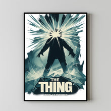 The Thing Poster, John Carpenter Art, Sci-Fi Horror Print, Geek Wall Art