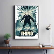 The Thing Poster, John Carpenter Art, Sci-Fi Horror Print, Geek Wall Art