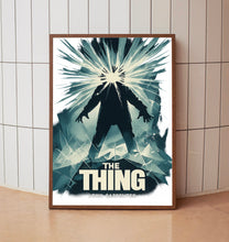 The Thing Poster, John Carpenter Art, Sci-Fi Horror Print, Geek Wall Art