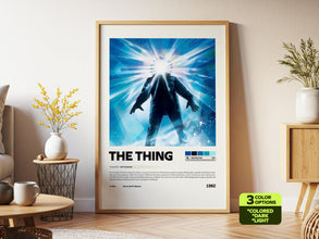 The Thing Poster, Retro Horror Movie, Vintage Scary Film, John Carpenter, Kurt Russell 4450849585