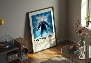 The Thing Poster, Retro Horror Movie, Vintage Scary Film, John Carpenter, Kurt Russell 4450849585