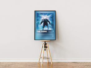 The Thing Poster, Retro Horror Movie, Vintage Scary Film, John Carpenter, Kurt Russell 4450849585