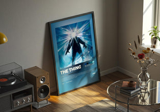 The Thing Poster, Retro Horror Movie, Vintage Scary Film, John Carpenter, Kurt Russell 4450849585