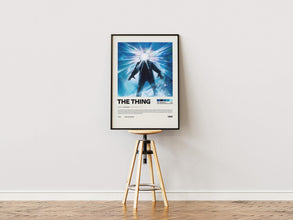 The Thing Poster, Retro Horror Movie, Vintage Scary Film, John Carpenter, Kurt Russell 4450849585