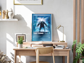 The Thing Poster, Retro Horror Movie, Vintage Scary Film, John Carpenter, Kurt Russell 4450849585