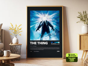 The Thing Poster, Retro Horror Movie, Vintage Scary Film, John Carpenter, Kurt Russell 4450849585