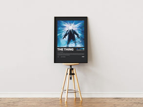 The Thing Poster, Retro Horror Movie, Vintage Scary Film, John Carpenter, Kurt Russell 4450849585