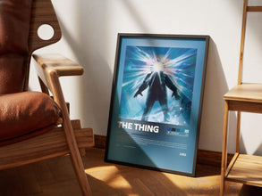 The Thing Poster, Retro Horror Movie, Vintage Scary Film, John Carpenter, Kurt Russell 4450849585