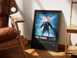 The Thing Poster, Retro Horror Movie, Vintage Scary Film, John Carpenter, Kurt Russell 4450849585