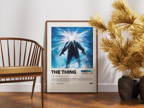 The Thing Poster, Retro Horror Movie, Vintage Scary Film, John Carpenter, Kurt Russell 4450849585