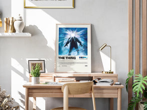 The Thing Poster, Retro Horror Movie, Vintage Scary Film, John Carpenter, Kurt Russell 4450849585