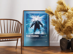 The Thing Poster, Retro Horror Movie, Vintage Scary Film, John Carpenter, Kurt Russell 4450849585